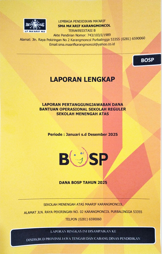 Laporan Lengkap LPJ BOS