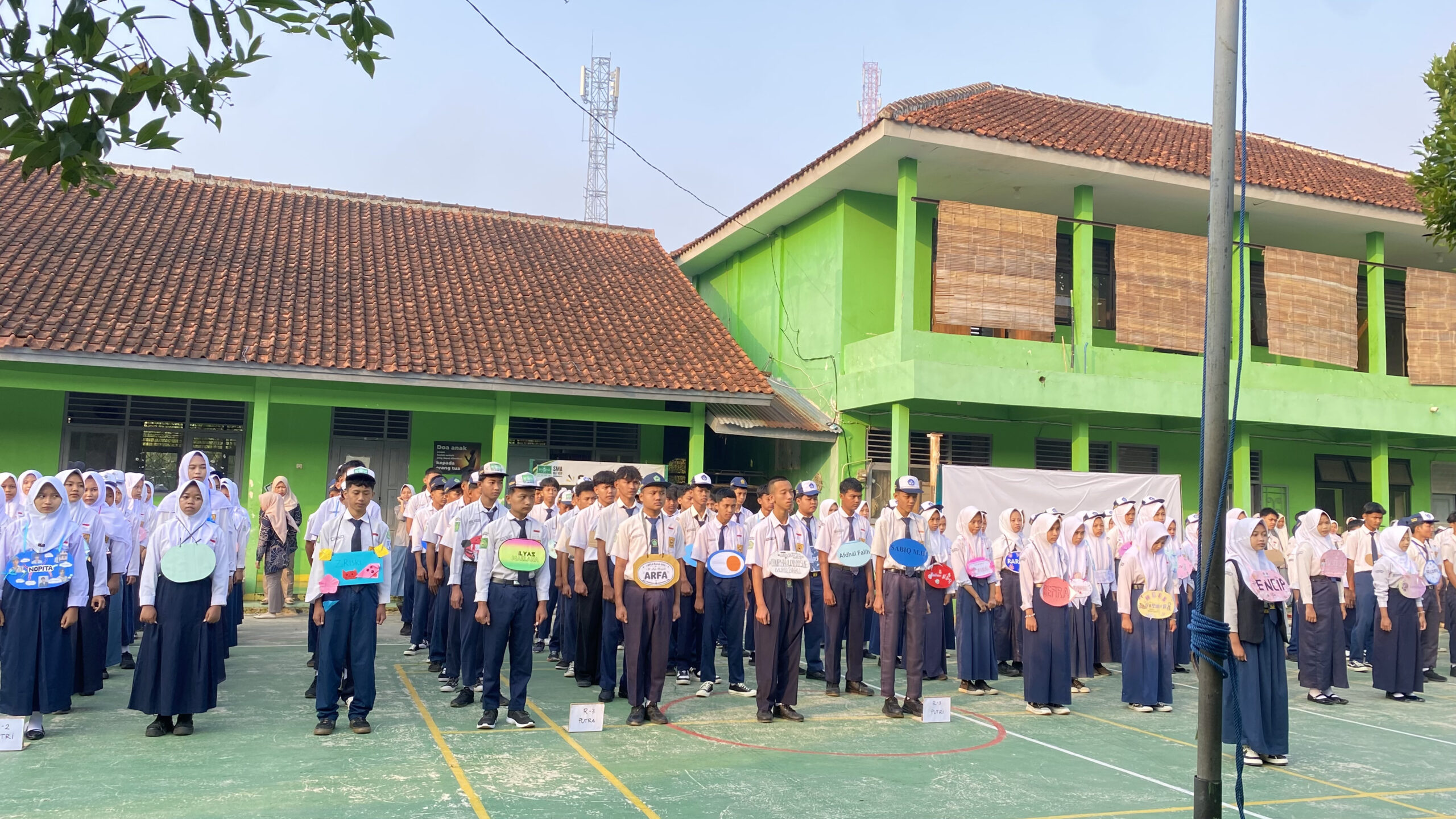 Pembukaan MPLS SMA Ma'arif Karangmoncol